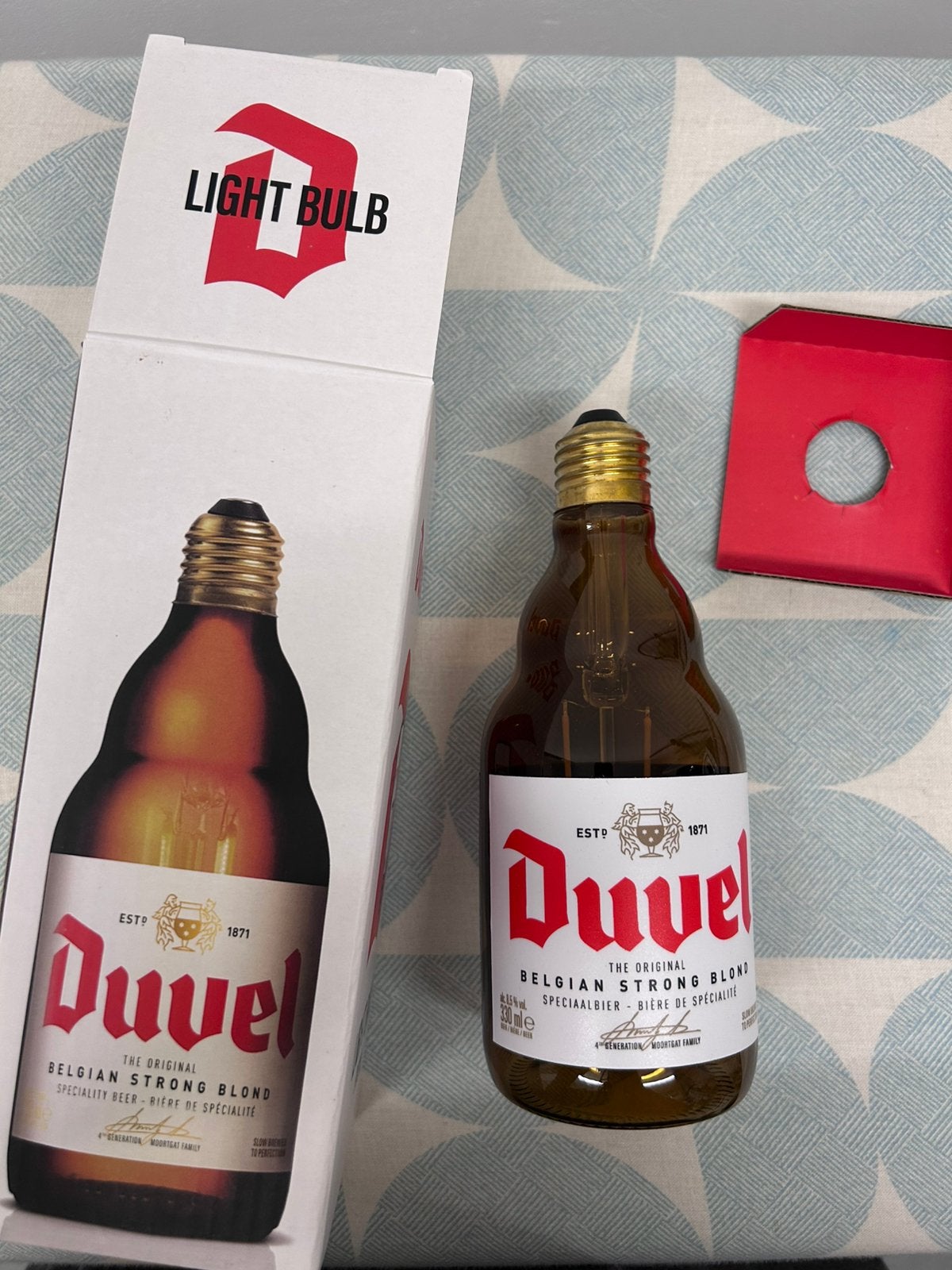 Duvel light bulb, Enlèvement, Neuf, Autres types, Duvel