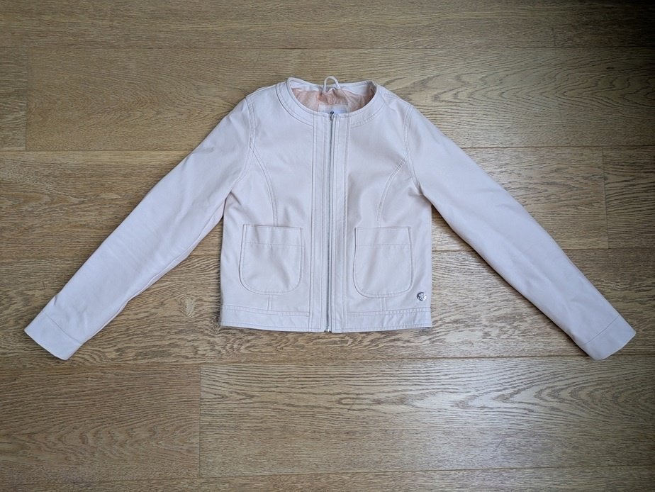 JBC - veste fille en cuir eco - taille 146 (11 ans), Enlèvement, Comme neuf, Fille
