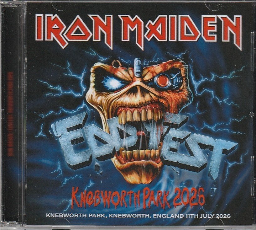 2 CD's - Iron Maiden - Live Eddfest 2026, Import, Ophalen of Verzenden, Live-album, Nieuw in verpakking