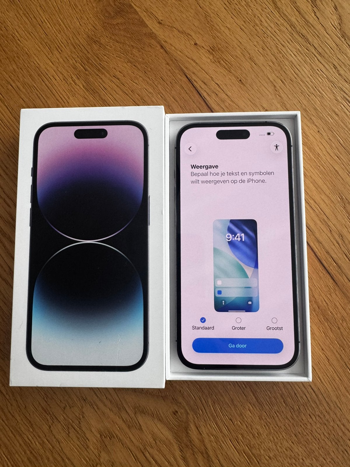 Iphone 14 Pro Deep Purple, Telecommunicatie, Ophalen, 80 %, Paars, Zonder simlock