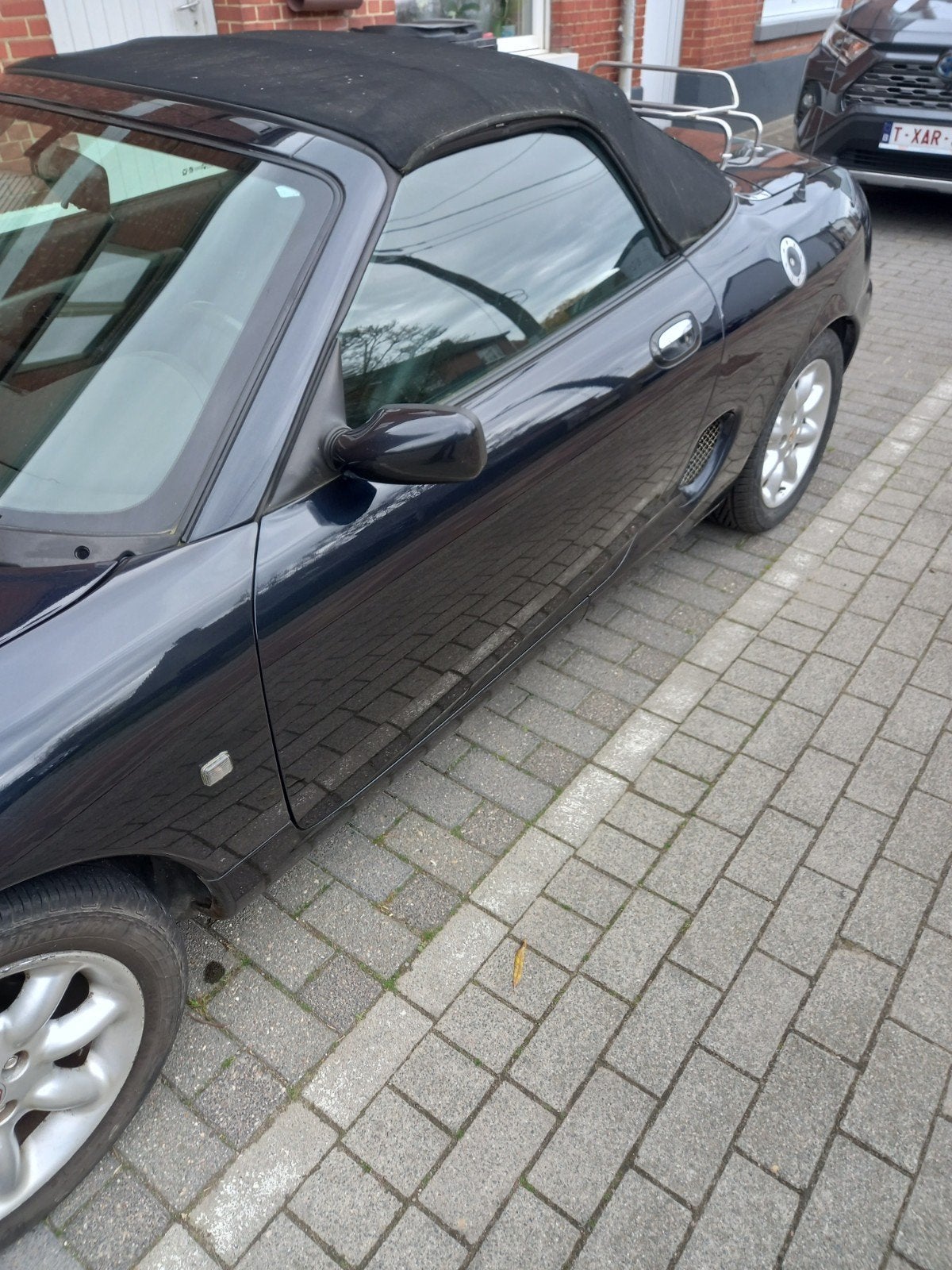 MG F 2001, 4500 euros., Autos, Cuir, Achat, Boîte manuelle, Noir