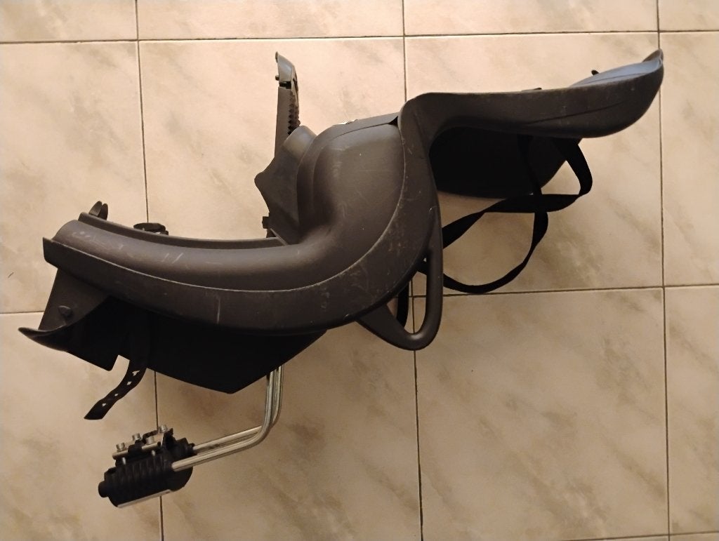 Siège de vélo Hamax, Vélos & Vélomoteurs, HAMAX (Decathlon), Repose-pieds, Enlèvement, Utilisé