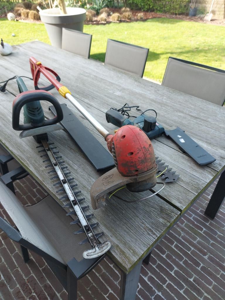 heggenschaar, Ophalen, Gebruikt