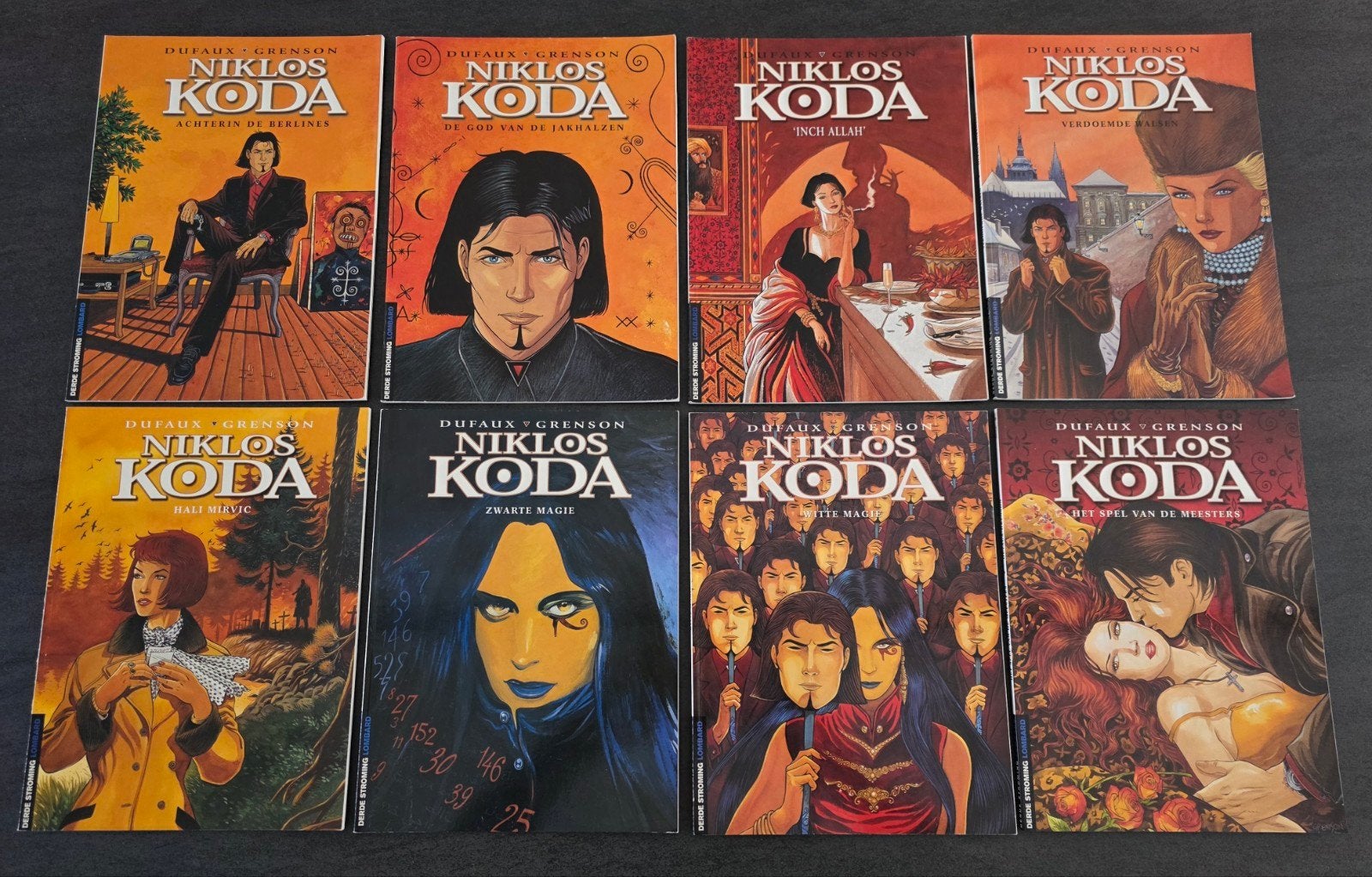 Strips: Niklos Koda.     Lombard, Boeken, Ophalen of Verzenden, Zo goed als nieuw