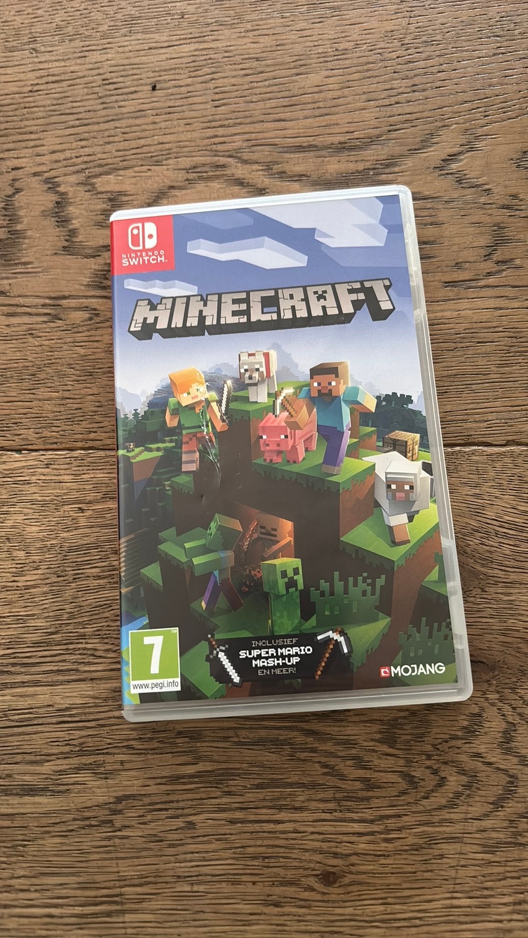 Minecraft nintendo nooit gebruikt, Games en Spelcomputers, Ophalen, Zo goed als nieuw