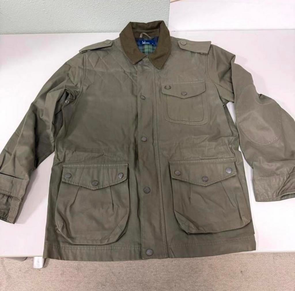 Veste Fred Perry Wax J4206 — Vest verte comme neuve taille M, Vêtements | Hommes, Vestes | Hiver, Comme neuf, Taille 48/50 (M)