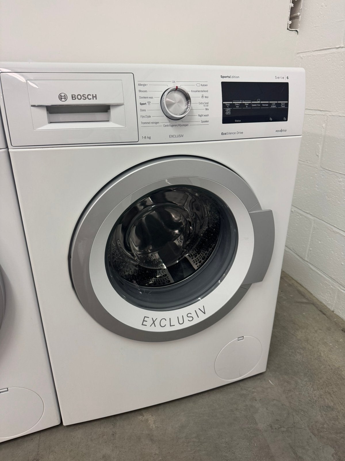 Machine a laver Bosch serie 6, Electroménager, 6 à 8 kg, Reconditionné, Chargeur frontal, Enlèvement