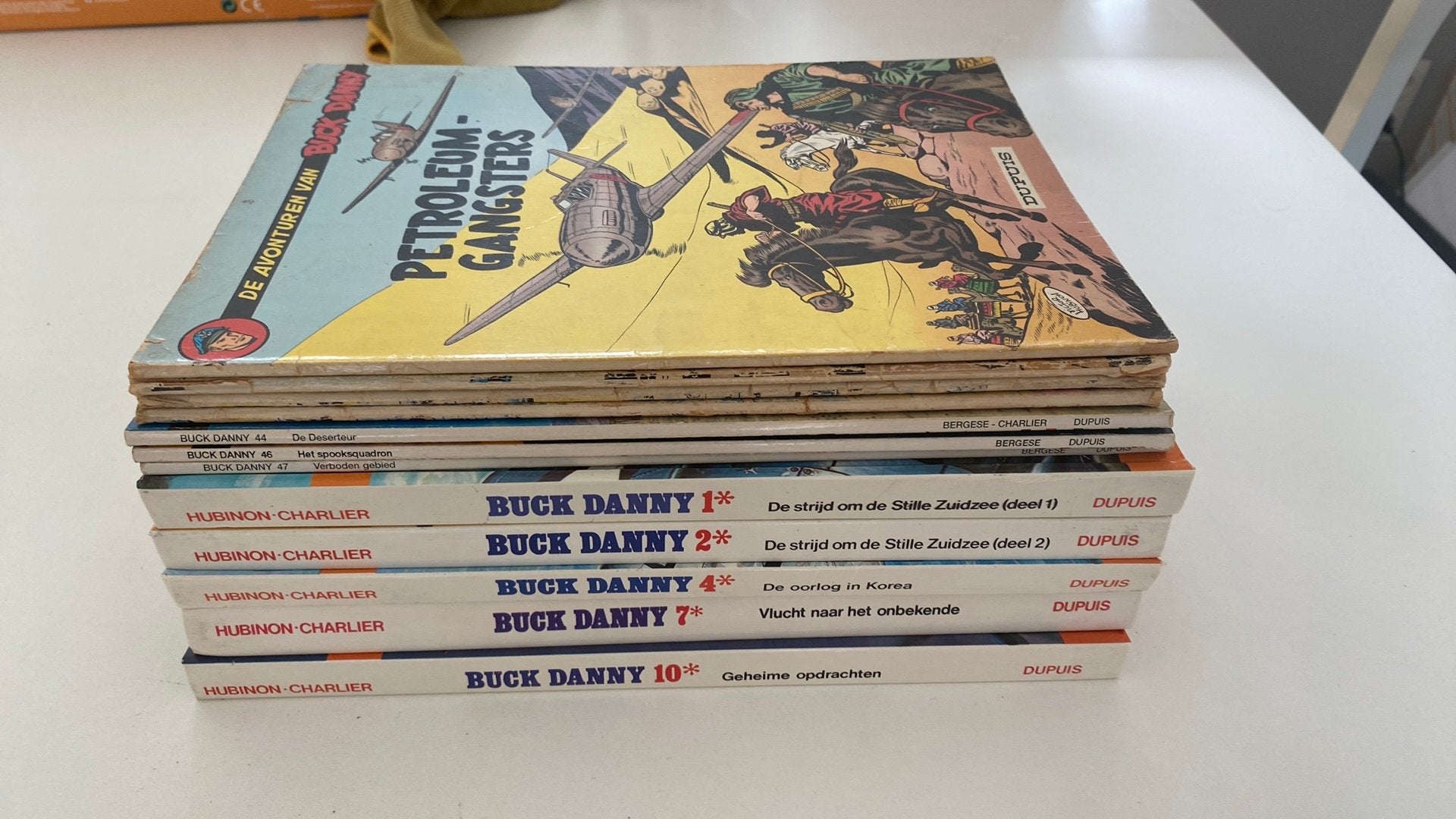 Set Buck Danny strips, Boeken, Ophalen of Verzenden, Gelezen