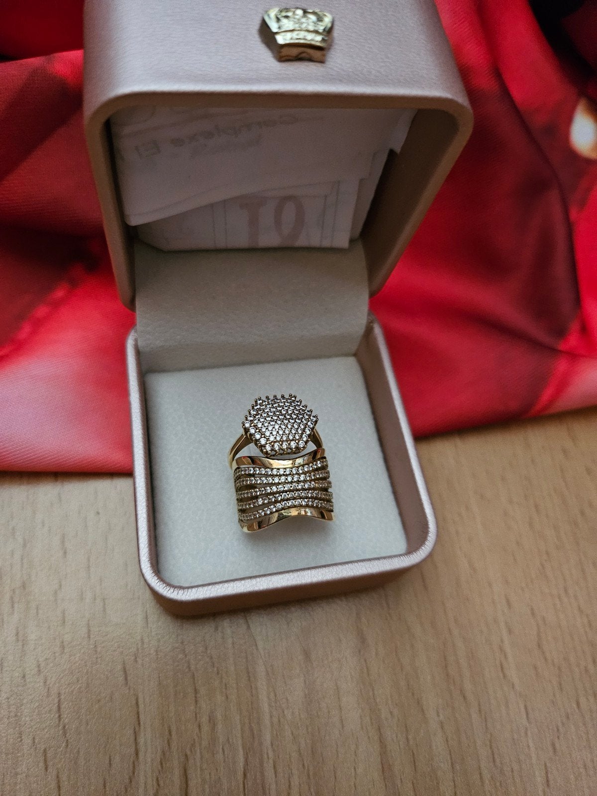 goud ring, Ophalen of Verzenden, Goud, Goud