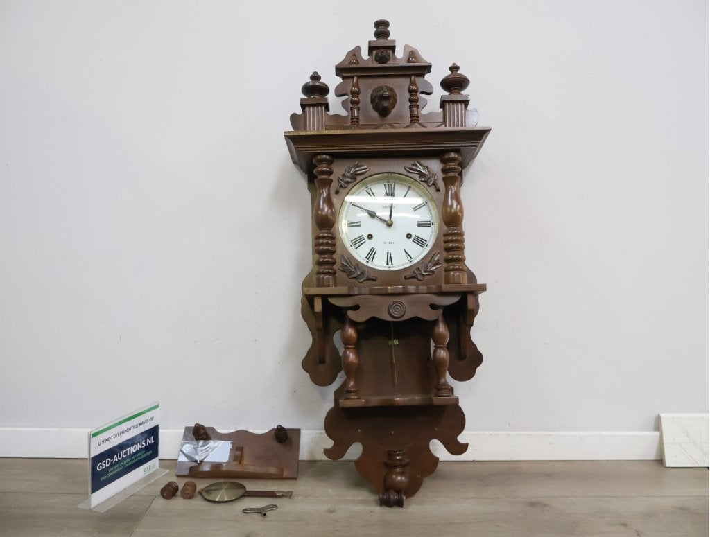 Vintage 31-dagen Wandklok
