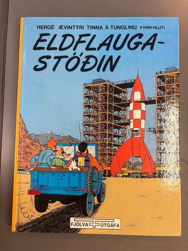 Kuifje Raket naar de maan - Ijslands, Eén stripboek, Ophalen of Verzenden, Nieuw
