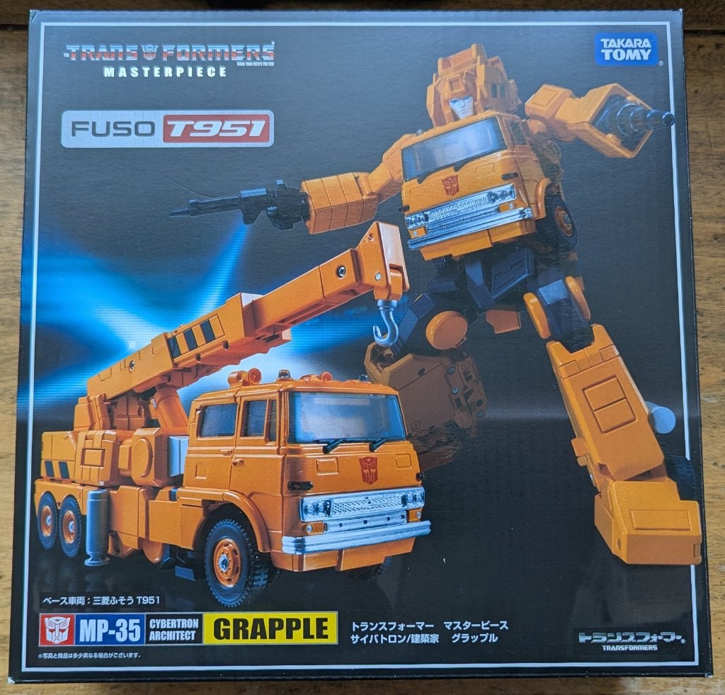 TakaraTomy Transformers Masterpiece MP-35 Grapple, Verzenden, Gebruikt