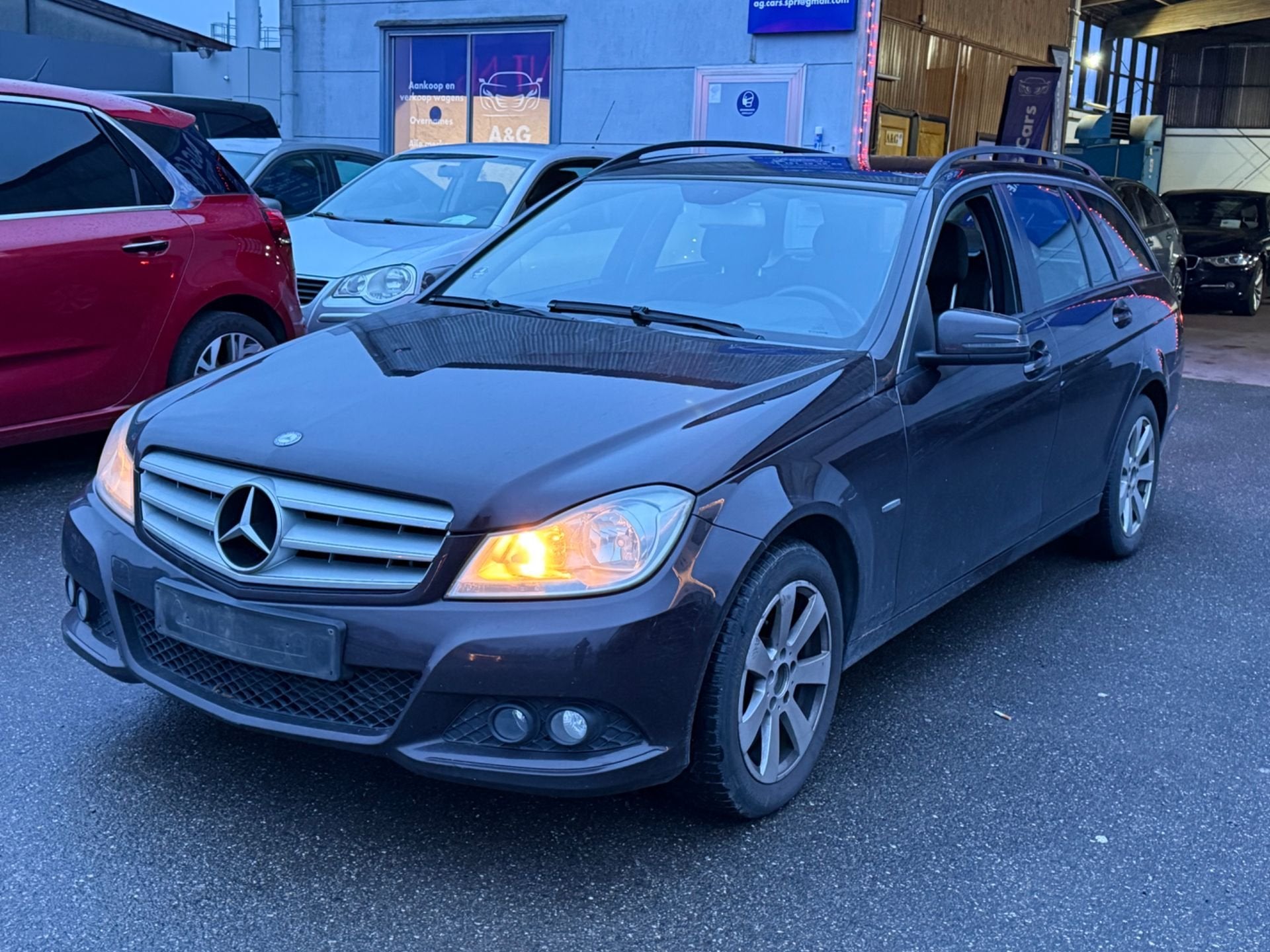 Mercedes C200Cdi, Euro 5, Achterwielaandrijving, Gebruikt, Bruin