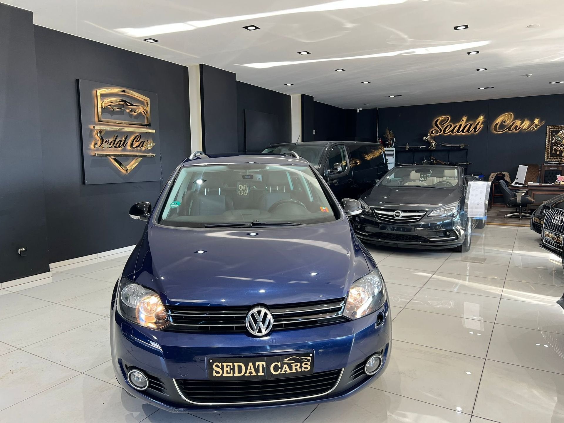 VOLKSWAGEN GOLF PLUS 1.2 BENZINE, Auto's, Voorwielaandrijving, Euro 5, Gebruikt, Blauw
