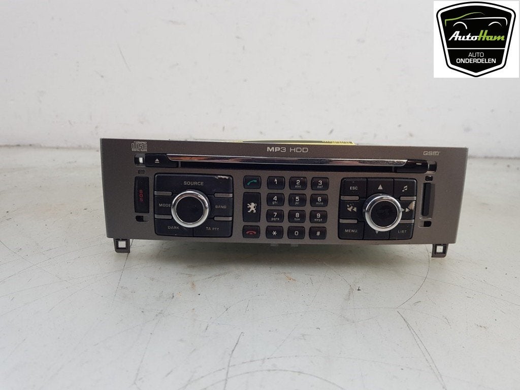 RADIO Peugeot 308 (4A / C) (|96653130XH|6579F0|6579F1|), Autos : Pièces & Accessoires, Autres pièces automobiles, Peugeot, Utilisé