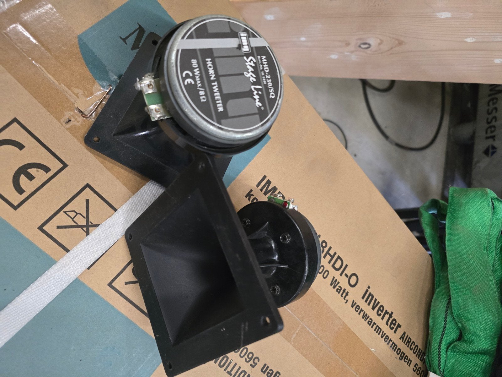 2xmhd 230 sq tweeter, Enlèvement