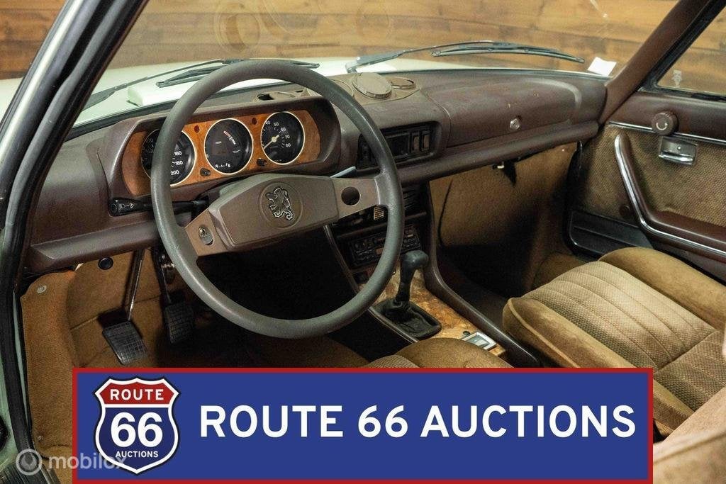 Peugeot 504 Coupe | 1979 | Route 66 Auctions, Autos, Oldtimers & Ancêtres, Achat, Entreprise, Boîte manuelle, Autre carrosserie