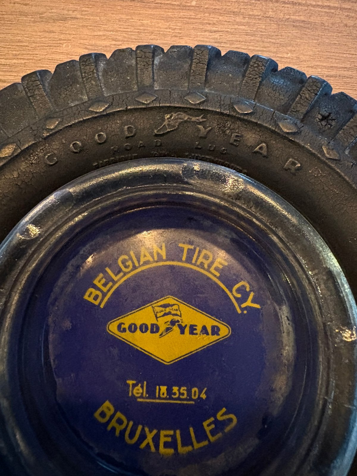 Goodyear vintage asbak, Verzamelen, Verzenden, Asbak