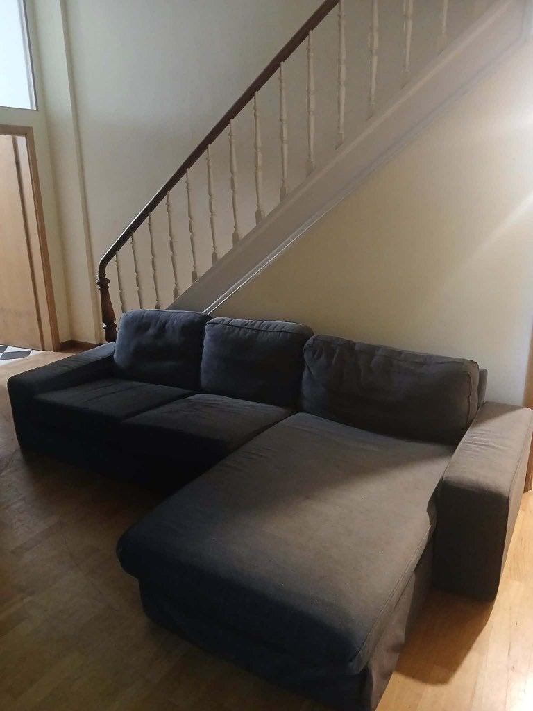Canapé méridienne, Ophalen, 250 tot 300 cm, Gebruikt, Hoekbank