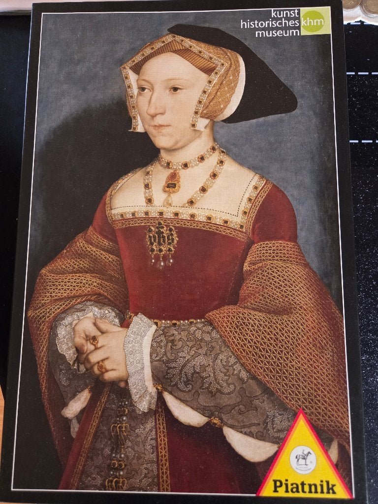 puzzel JANE SEYMOUR - Piatnik - 1000 stuks, Ophalen of Verzenden, 500 t/m 1500 stukjes, Gebruikt, Legpuzzel