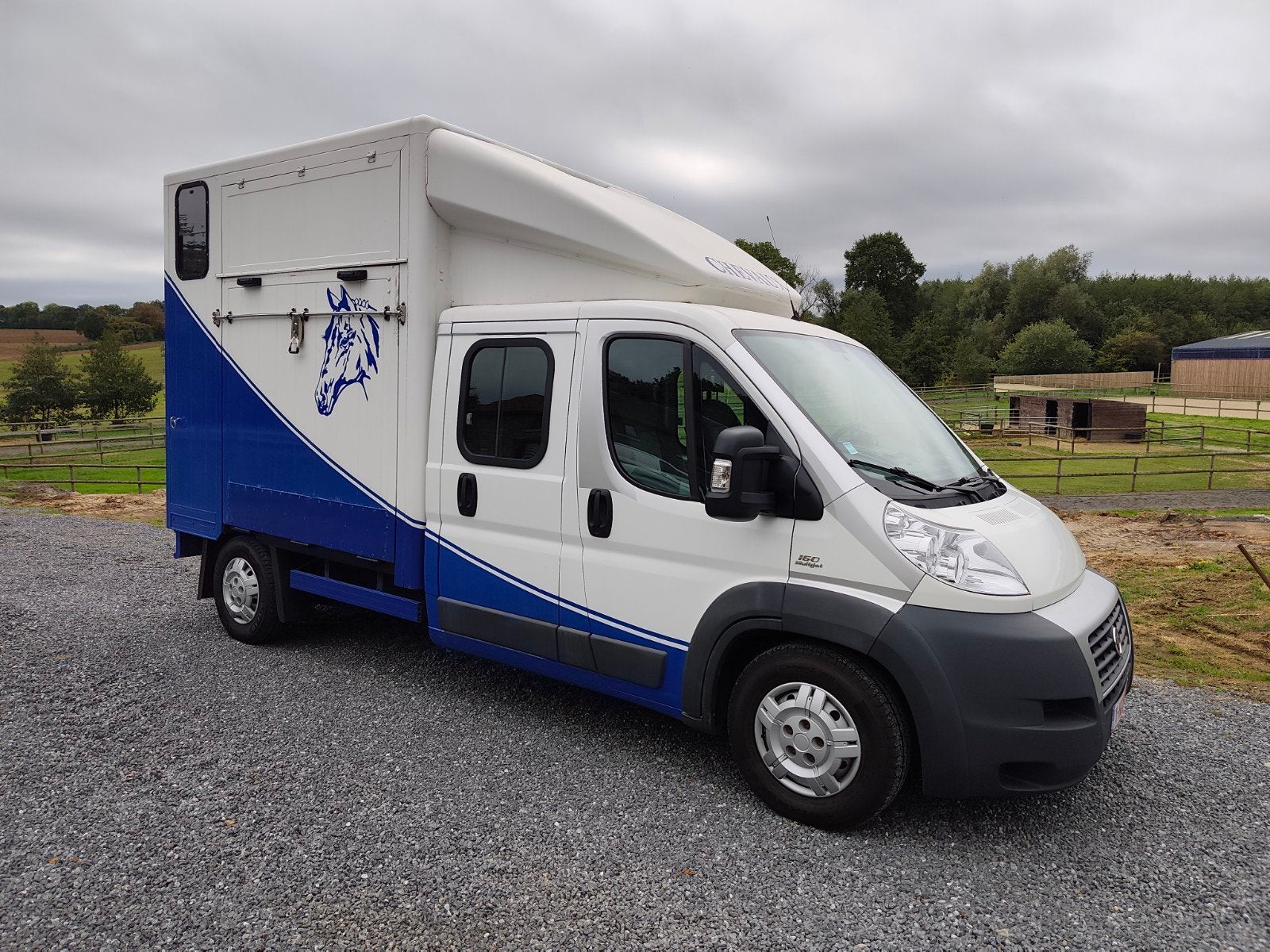 camionnette chevaux fiat ducato  71000km!!!, Enlèvement ou Envoi