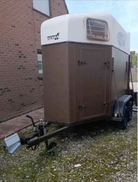 paardentrailer, Dieren en Toebehoren, Ophalen, Gebruikt, Hout, 2-paards trailer