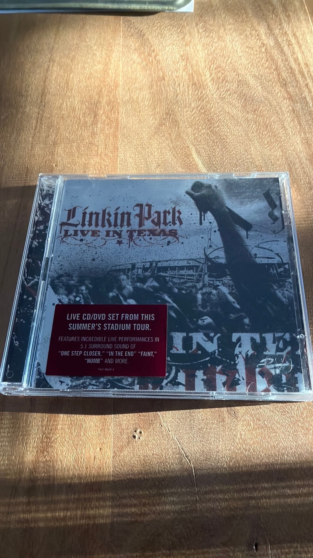 CD + DVD linkin park: live in texas, Cd's en Dvd's, Ophalen of Verzenden, Gebruikt, Boxset