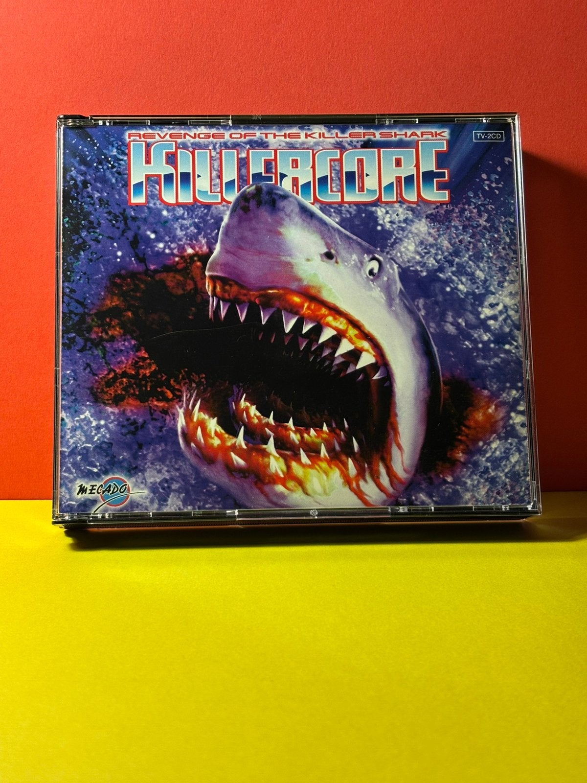 Killercore - revenge of the killer shark, CD & DVD, CD | Dance & House, Envoi, Comme neuf, Hardcore