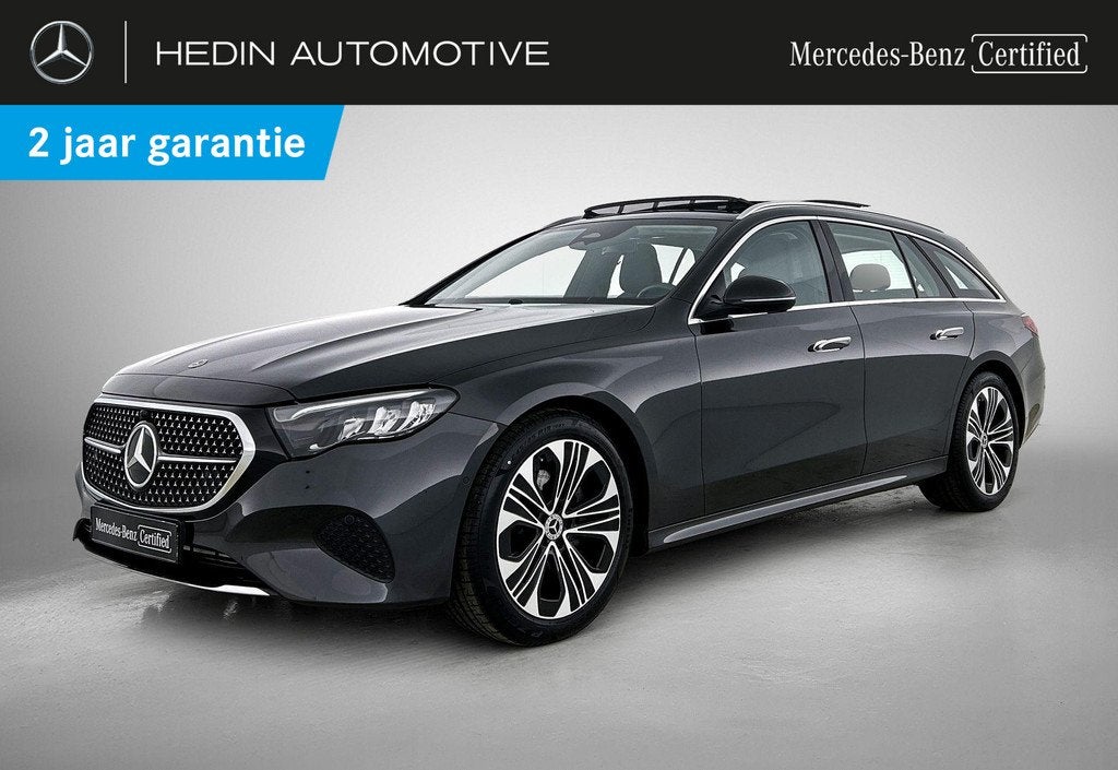 Mercedes-Benz E-Klasse 200 Break Luxury Line | Smartphone In, Auto's, Automaat, Gebruikt, Zwart, 4 cilinders