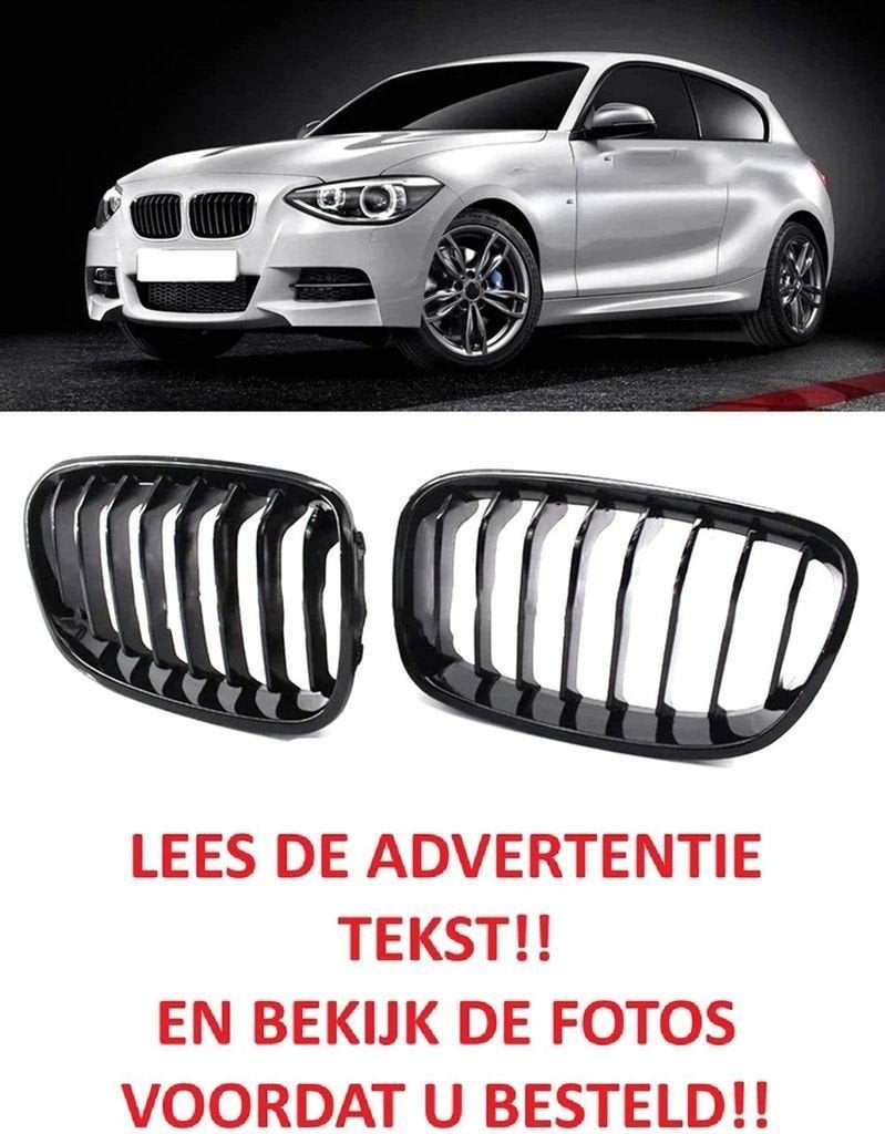 Grill Nieren Voor Bmw 1 Serie F20 F21 Glans Zwart Enkele Spi, Verzenden