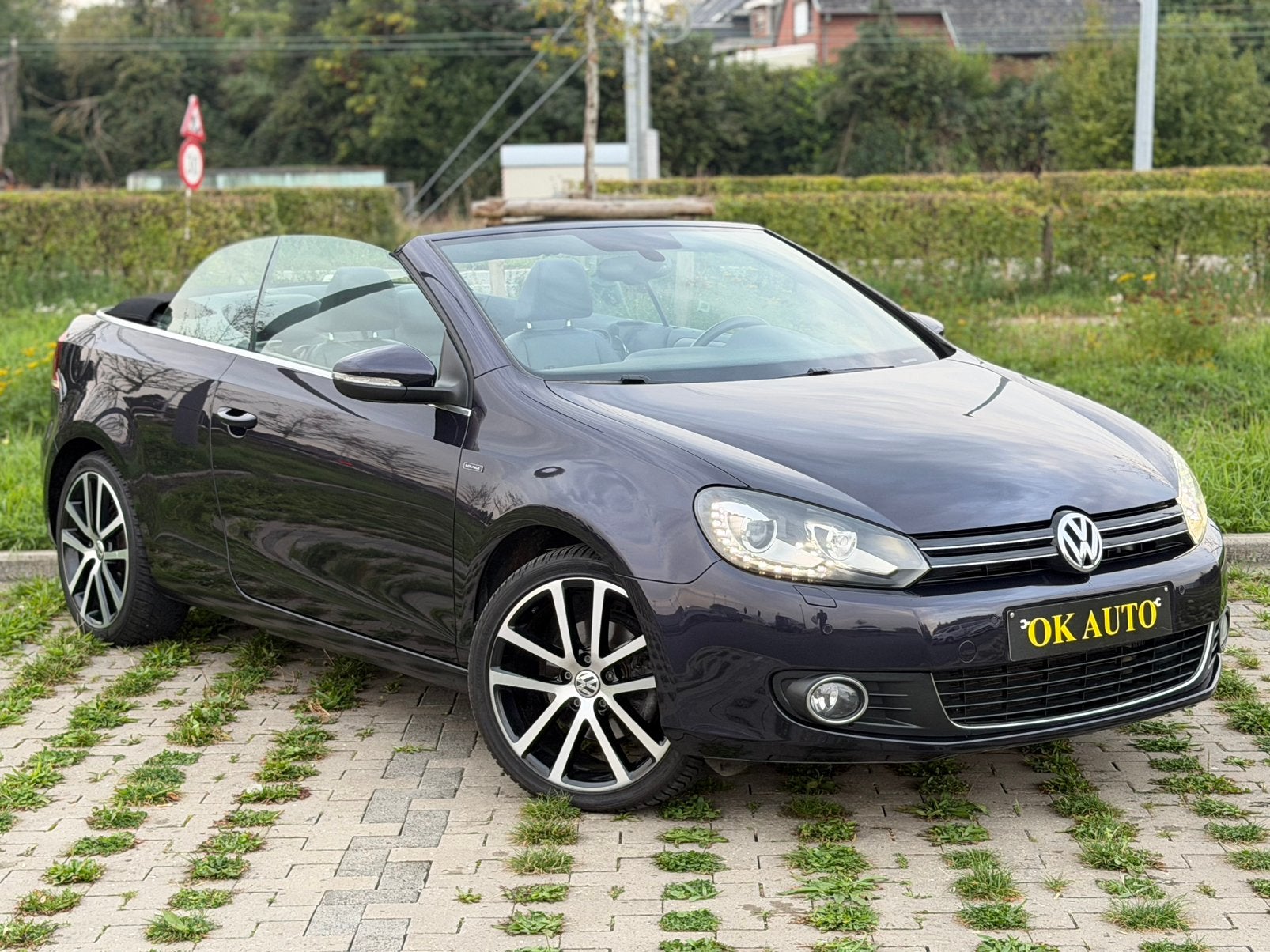 Vw Golf Cabriolet 1.4 TSI Carplay  86.000Km Garantie 12 Mois, Auto's, Euro 5, Cabriolet, Leder, Bedrijf
