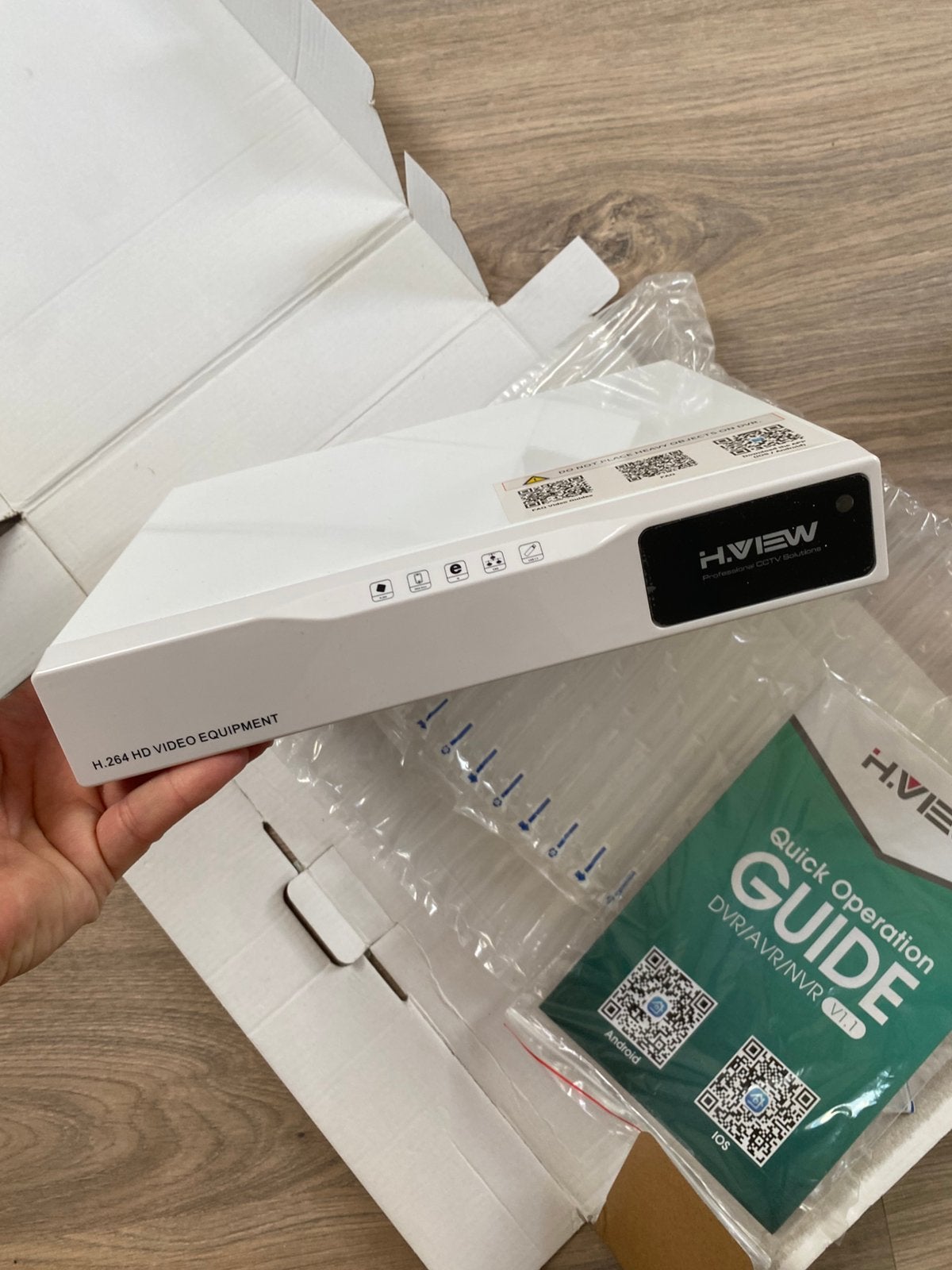 Kit de vidéosurveillance H-View neuf – Complet, Enlèvement ou Envoi, Comme neuf