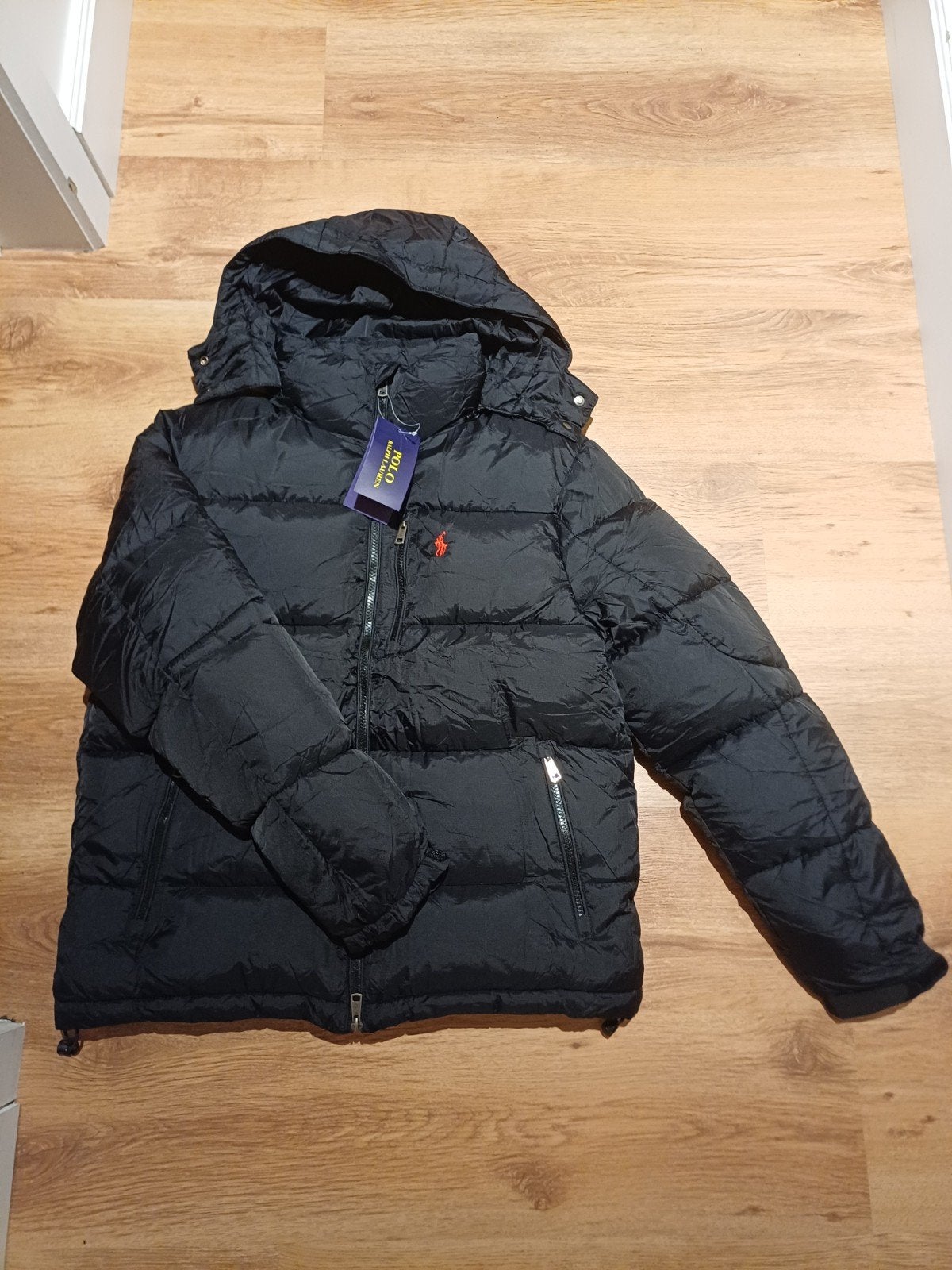 Ralph Lauren puffer jacket, Kleding | Heren, Jassen | Winter, Maat 48/50 (M), Zwart, Ophalen of Verzenden