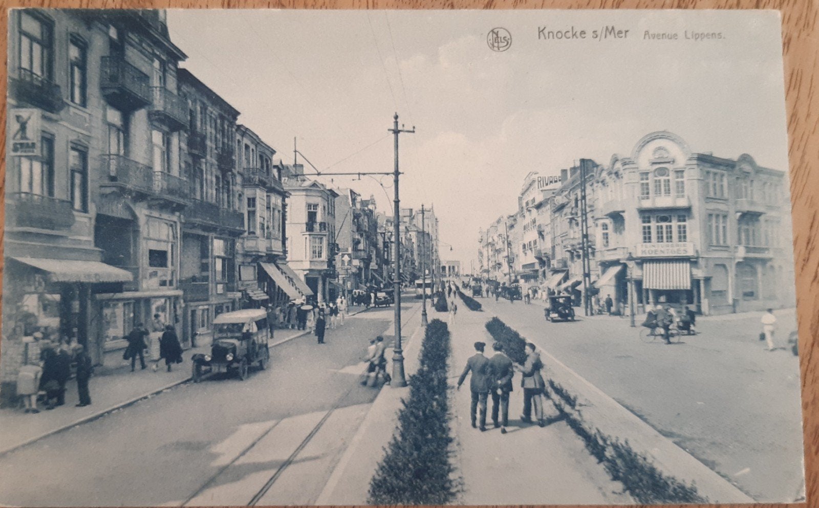 Postkaart KNOKKE AVENUE Lippens laan, Verzamelen, Ophalen of Verzenden