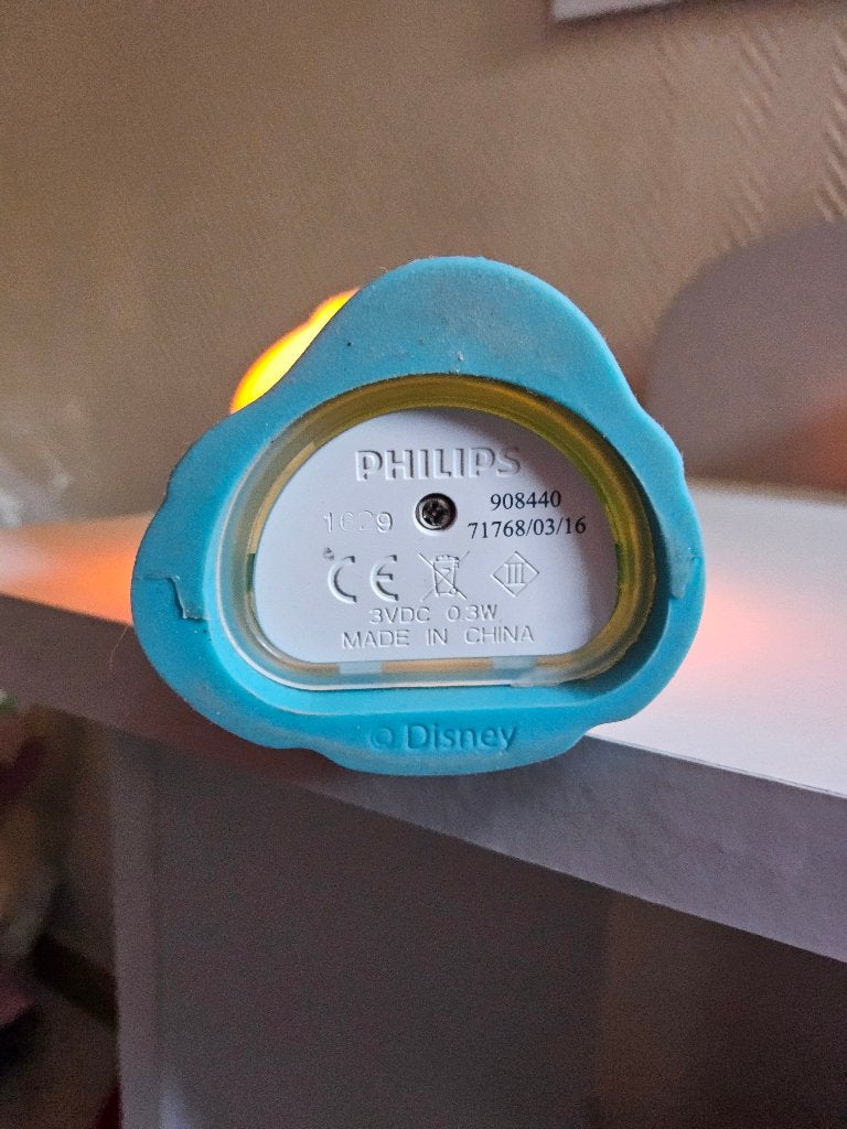 Lamp Elsa Frozen, Kunststof, Philips, Draadloos, Zo goed als nieuw