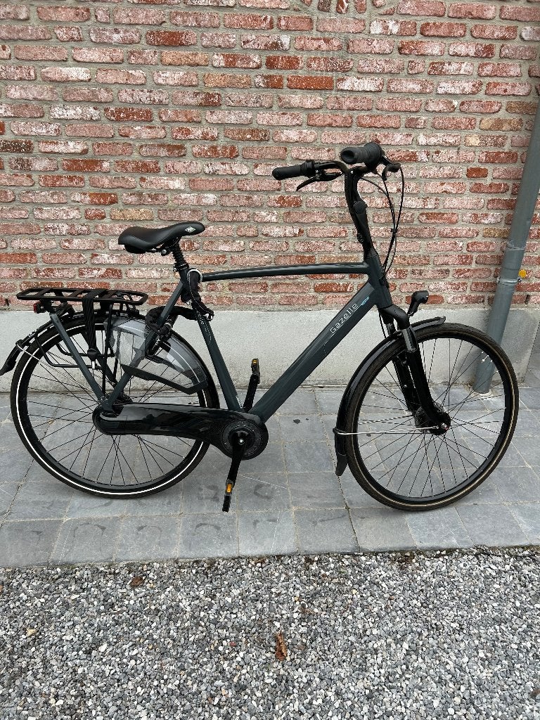 Herenfiets, Fietsen en Brommers, Ophalen, Versnellingen, Zo goed als nieuw, Schijfrem
