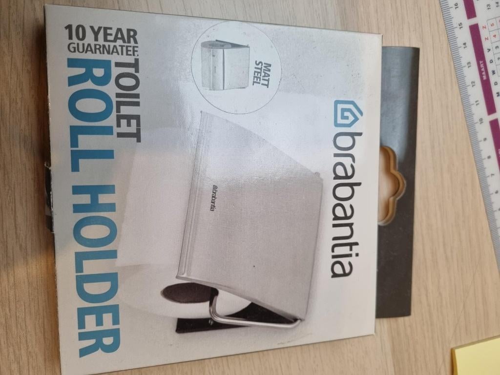 brabantia toilet rol houder, Ophalen of Verzenden, Nieuw, Toilet