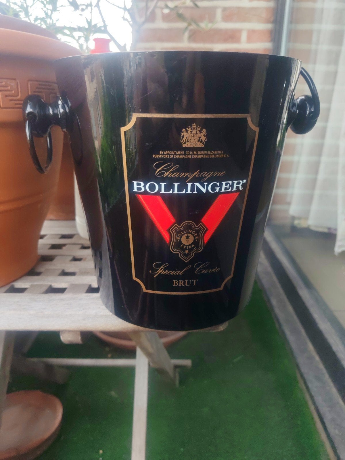 Originele Alu IJsemmer Bollinger, Ophalen, Gebruikt, Frankrijk, Champagne