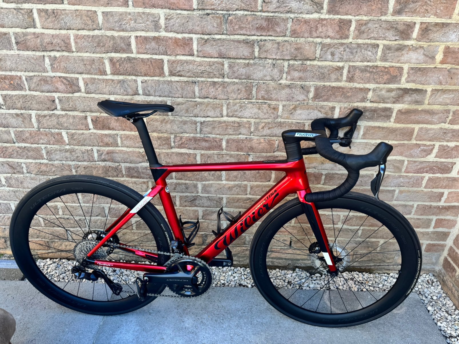 Wilier Filante slr , ultegra di2 ,c50 ultegra wiel, Enlèvement, Carbone