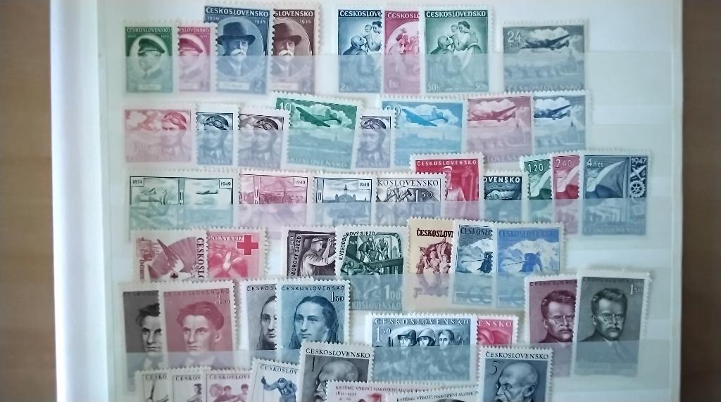 Verzameling Tsjechoslowakije MNH., Envoi
