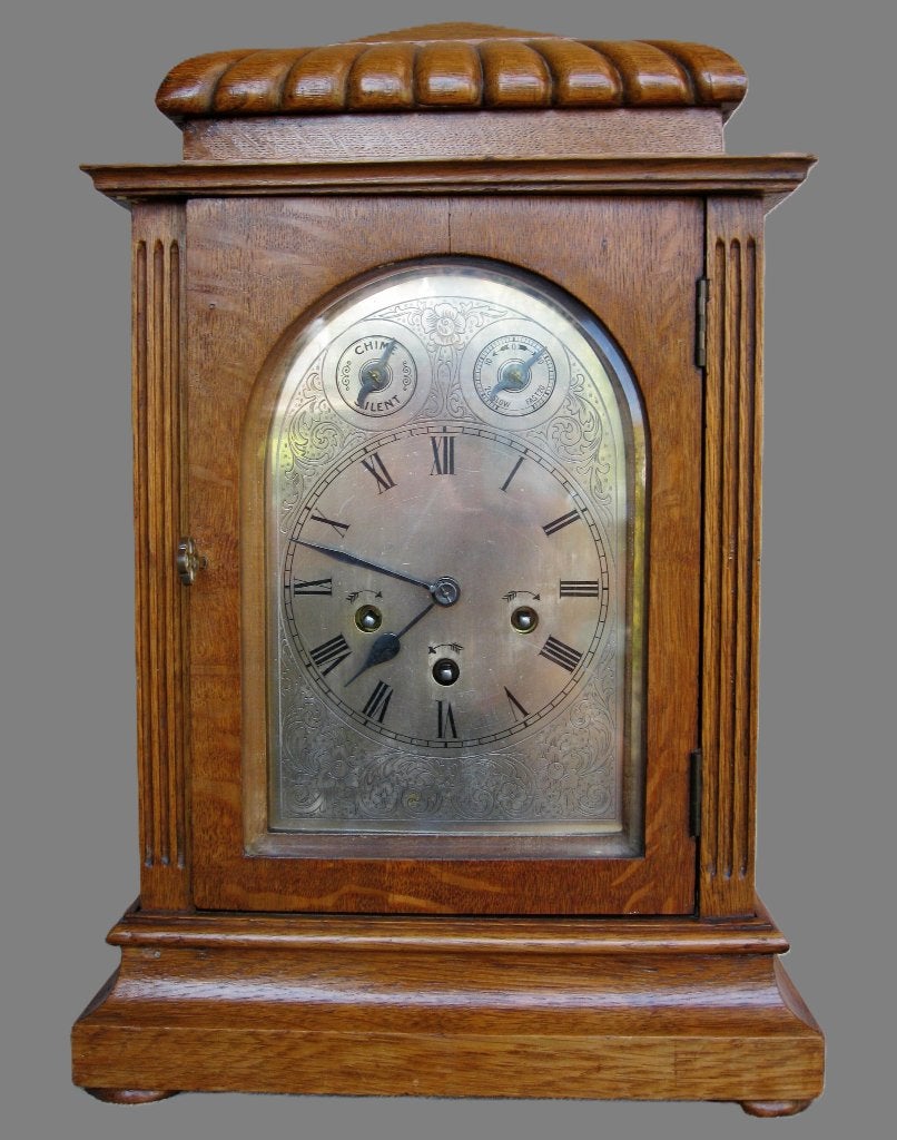 Iconische antieke Westminster pendulette, Antiek en Kunst, Ophalen