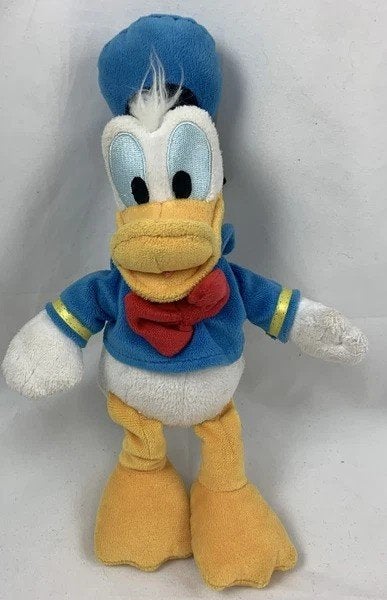 Disney Donald Duck knuffeldier 28 cm pluche, Verzamelen, Verzenden, Donald Duck, Zo goed als nieuw, Knuffel