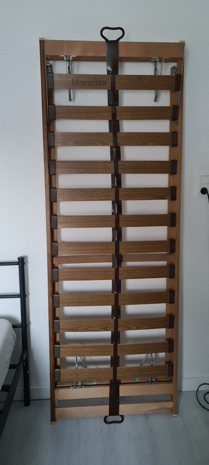 Te koop!! 2 Moraflex lattenbodems., Ophalen