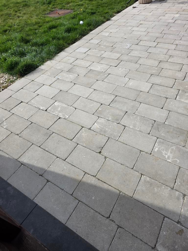 Marlux nuance greige klinker, Tuin en Terras, Tegels en Klinkers, Ophalen