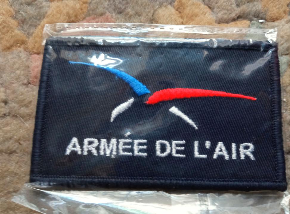 Militaria Français Patch Armée de l'Air Couleur, Envoi, Armée de l'air, Autres types