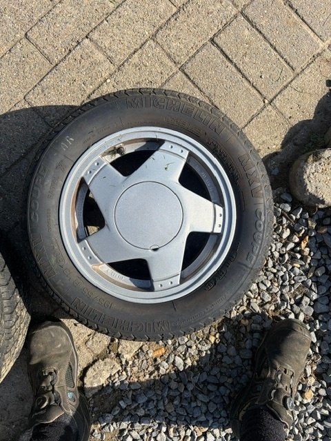 renault 5 gt turbo phase 2 originele velgen compleet, Enlèvement, Utilisé, Jante(s)