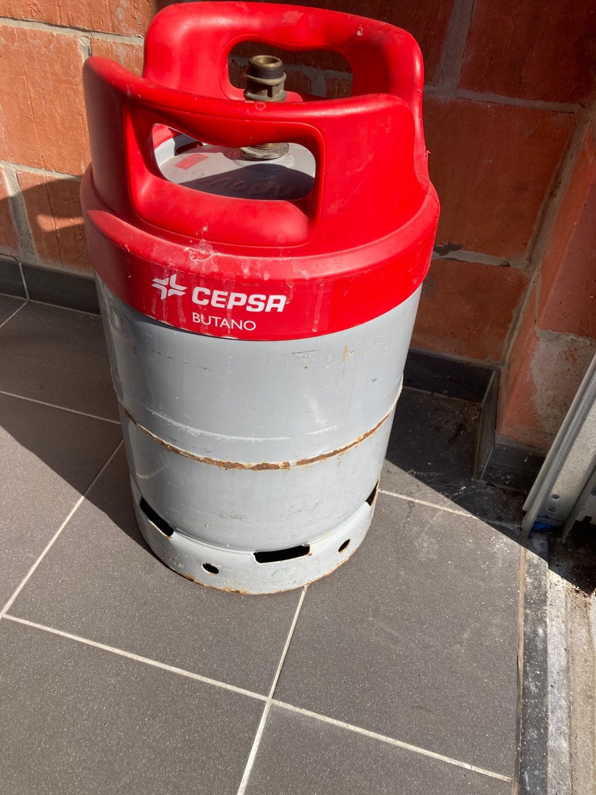 Gasfles Spanje, Caravans en Kamperen, Ophalen, Zo goed als nieuw