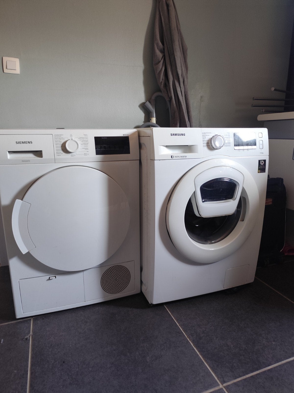 machine à laver et sèche-linge, Electroménager, Sèche-linge, Enlèvement