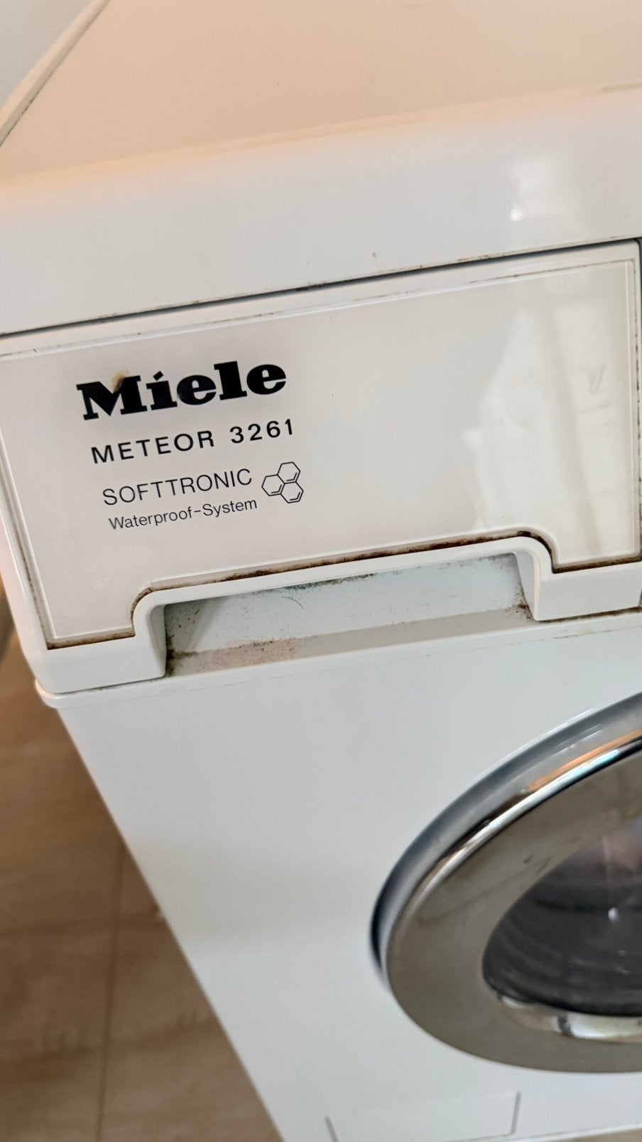 Miele wasmachine meteor 3261 softtronic, Elektronische apparatuur, 4 tot 6 kg, Ophalen, Gebruikt, Voorlader