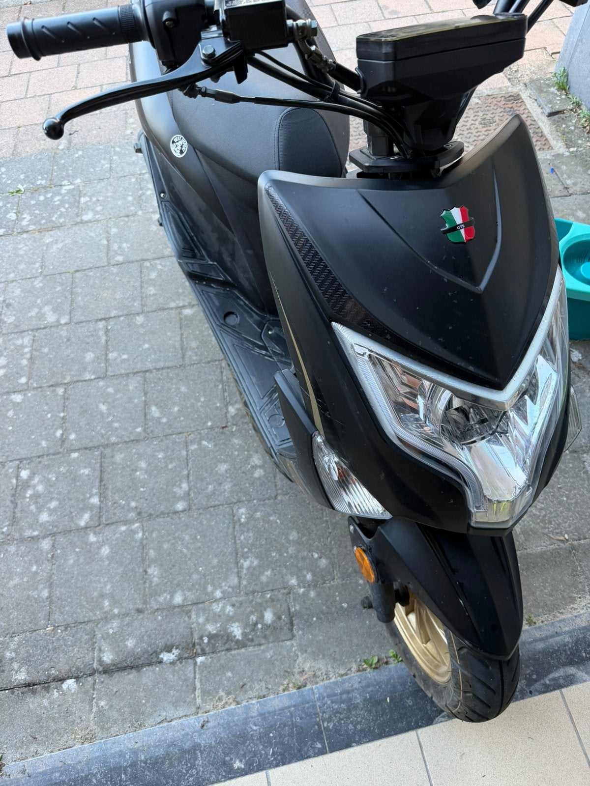 Gts enz naked mat zwart, Ophalen, Klasse A (25 km/u), Zo goed als nieuw, Benzine